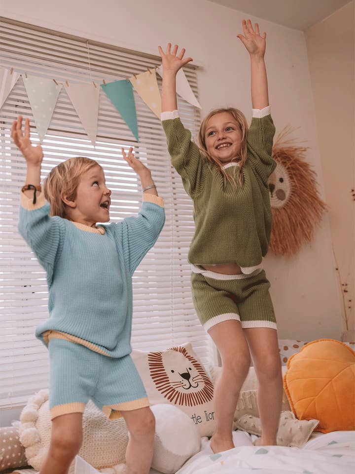 Kids Green Pant for wholesale by Tipi Tent