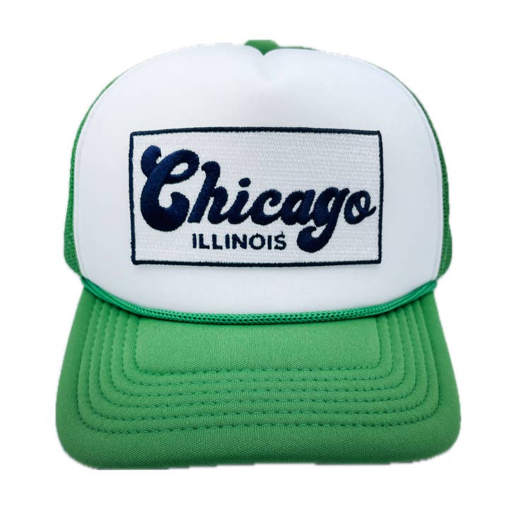 Hey Mountains - Wholesale Kids Hat - Kids - Kids Chicago, Illinois Trucker Hat
