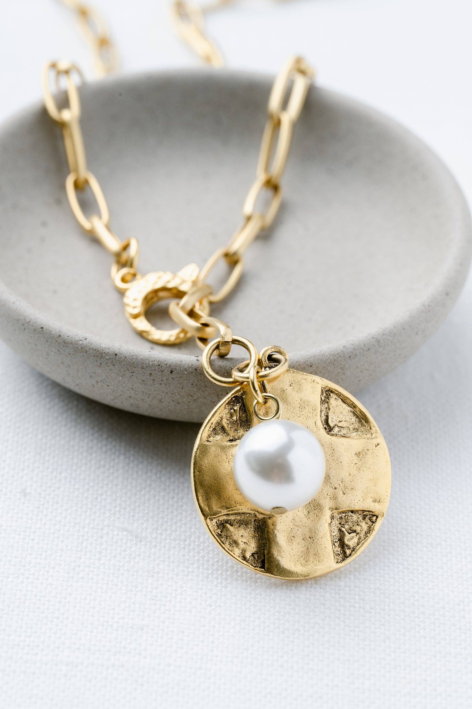 Grace Girl Beads - Wholesale Pendant/Charm Necklace - The Lord’s Prayer Coin Necklace1