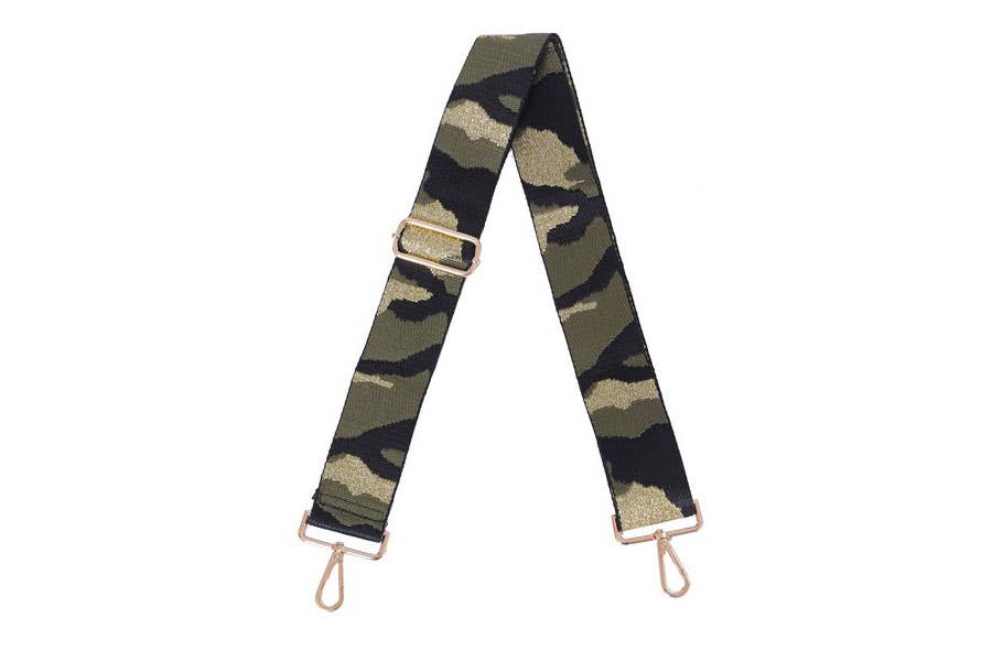 Nima Accessories Inc - Wholesale Bag Strap - Women's - Camouflage Printed Guitar Style Handbag Strap4