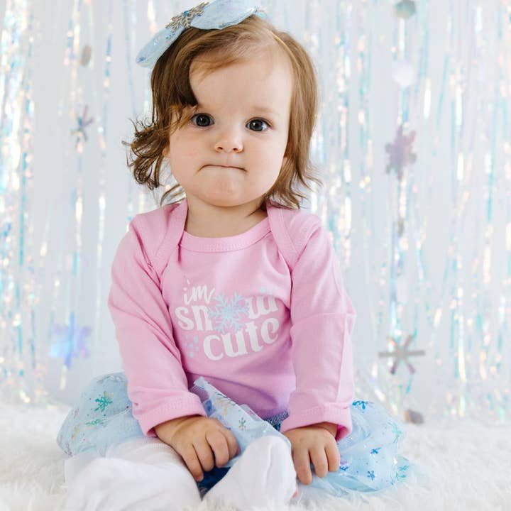 Sweet Wink - Wholesale Tutu - Kids - Snow Princess Iridescent Tutu - Kids Dress Up Skirt - Winter