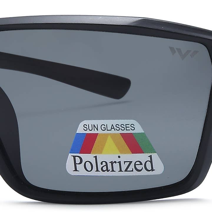 POL3267 - Lunettes de soleil enveloppantes polarisées en gros pour la vente par West Coast Sunglasses