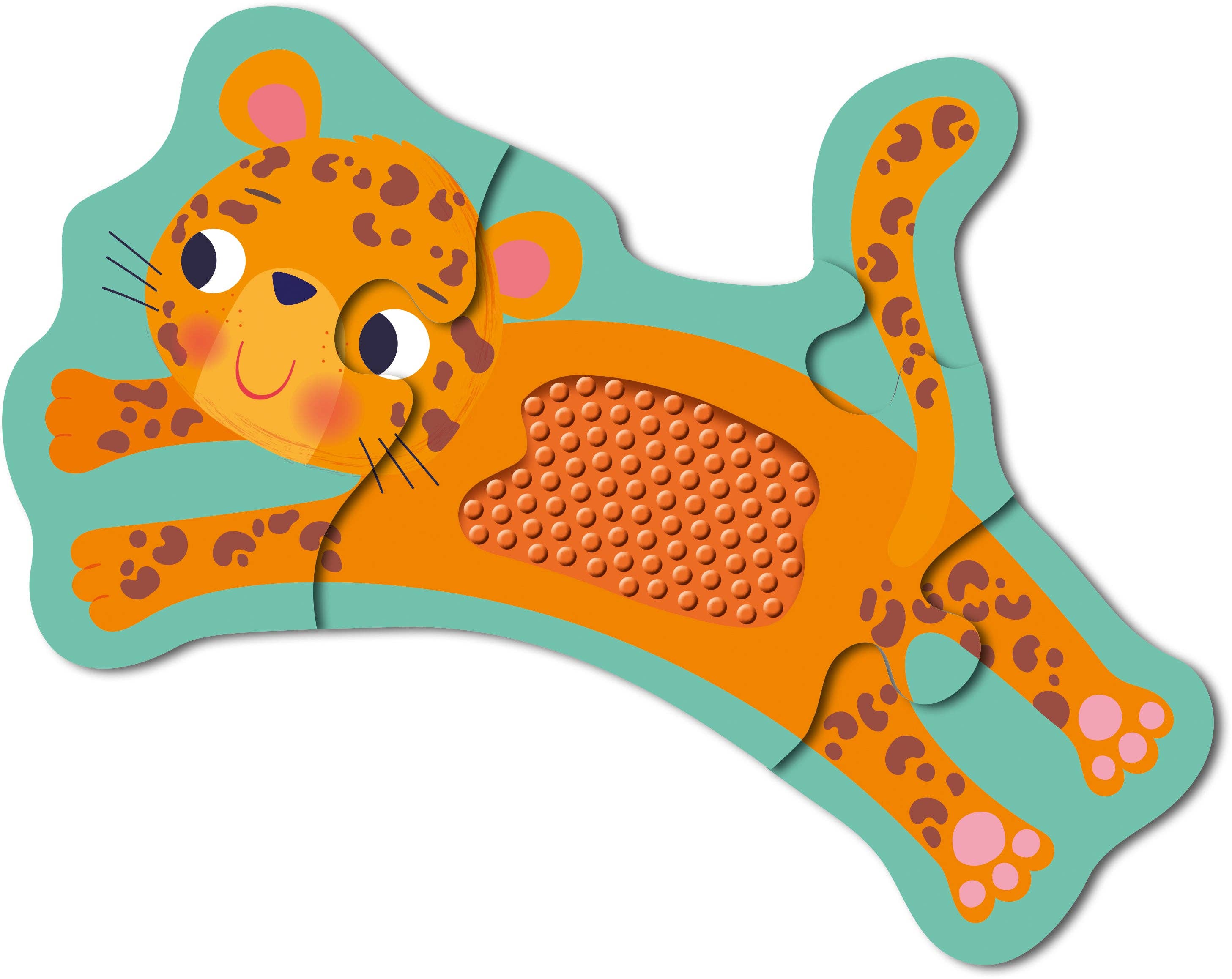 Robert Frederick Ltd – wholesale Puzzle – Child – Touch and Feel Puzzle and Board Book Set - In The Jungle - Tactile Fun For Children2