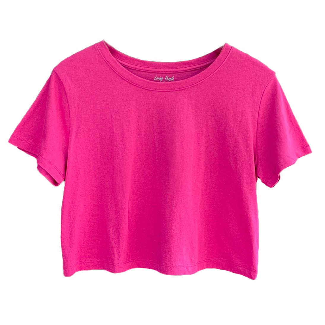 LOVING PEOPLE - Wholesale T-shirt – women's - Premium Cotton Crop Tops (New Colors!)82