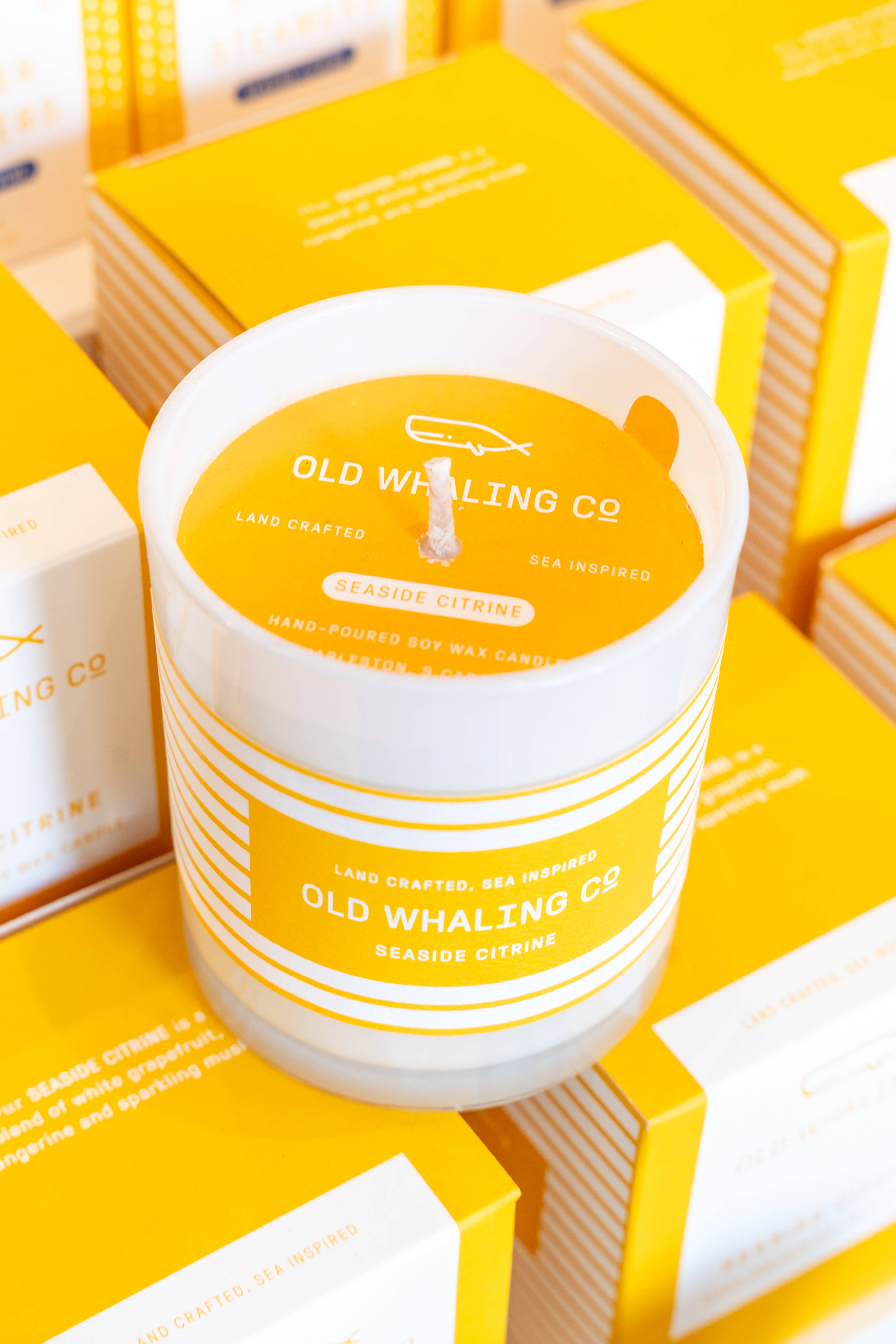 Old Whaling Company - Wholesale Jar/Filled Candle - Seaside Citrine® Candle1