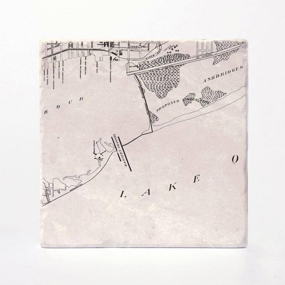 Versatile Coasters Canada - Wholesale Coasters - Toronto 1901 Maps6