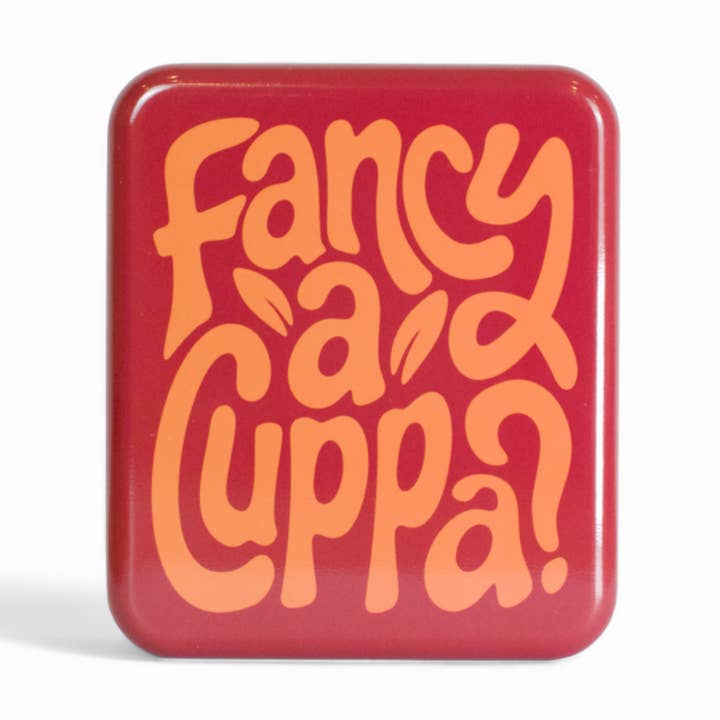 'Fancy a Cuppa?' Pocket Tea Bag Tin for wholesale by TINIT