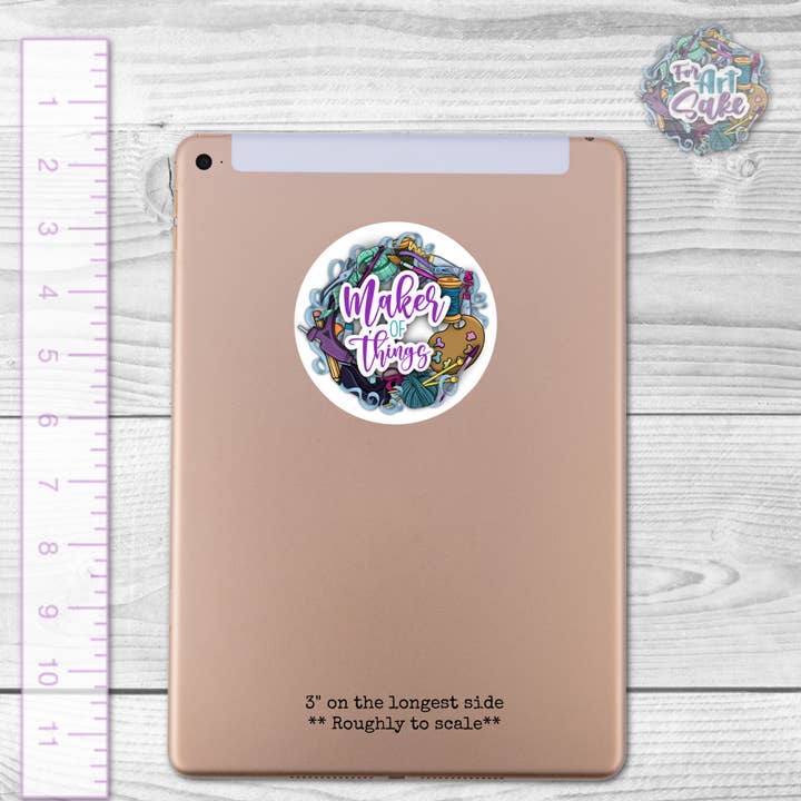 For Art Sake Stickers – Großhandel Aufkleber – Schöpfer der Dinge1