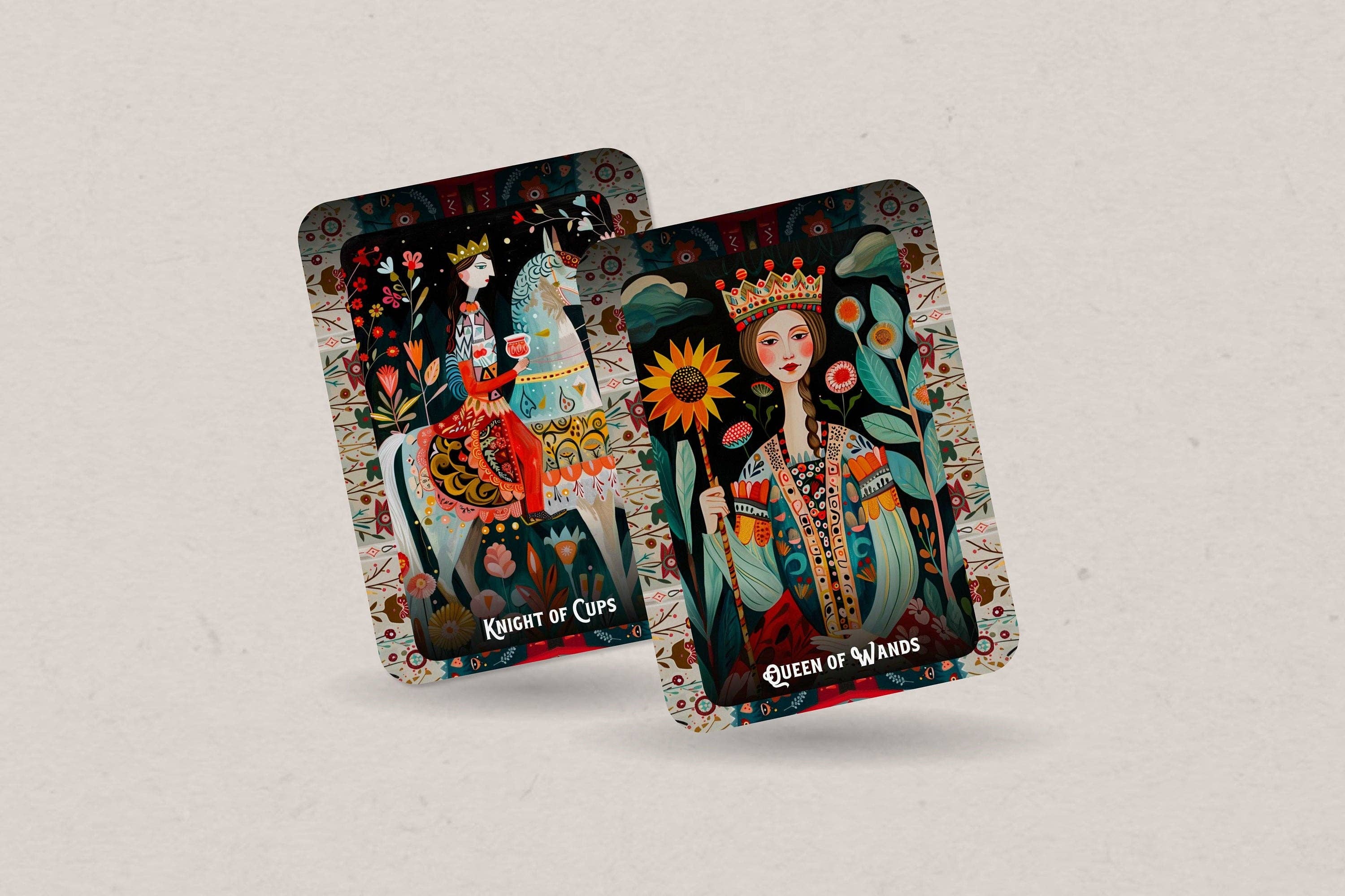 Ibiza Tarot USA - Wholesale Tarot Cards - Folk Magic Tarot - 78 cards - Tarot - Tarot Deck - Fortune Telling - Divination tools - Inspired by Slavic Folk Art1