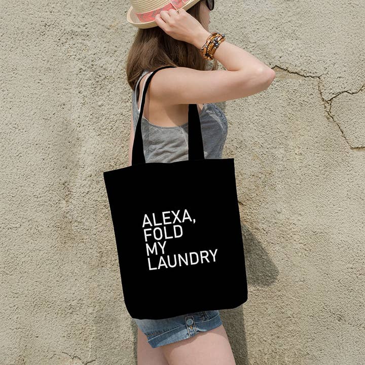 Socks To Be You – Großhandel Tragetasche – Damen – Alexa Fold My Laundry Tragetaschen