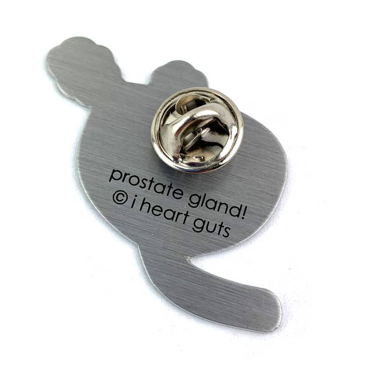 I Heart Guts | Organ Plushies Wholesale - Wholesale Lapel Pin/Button - Prostate Lapel Pin - A Seminal Work