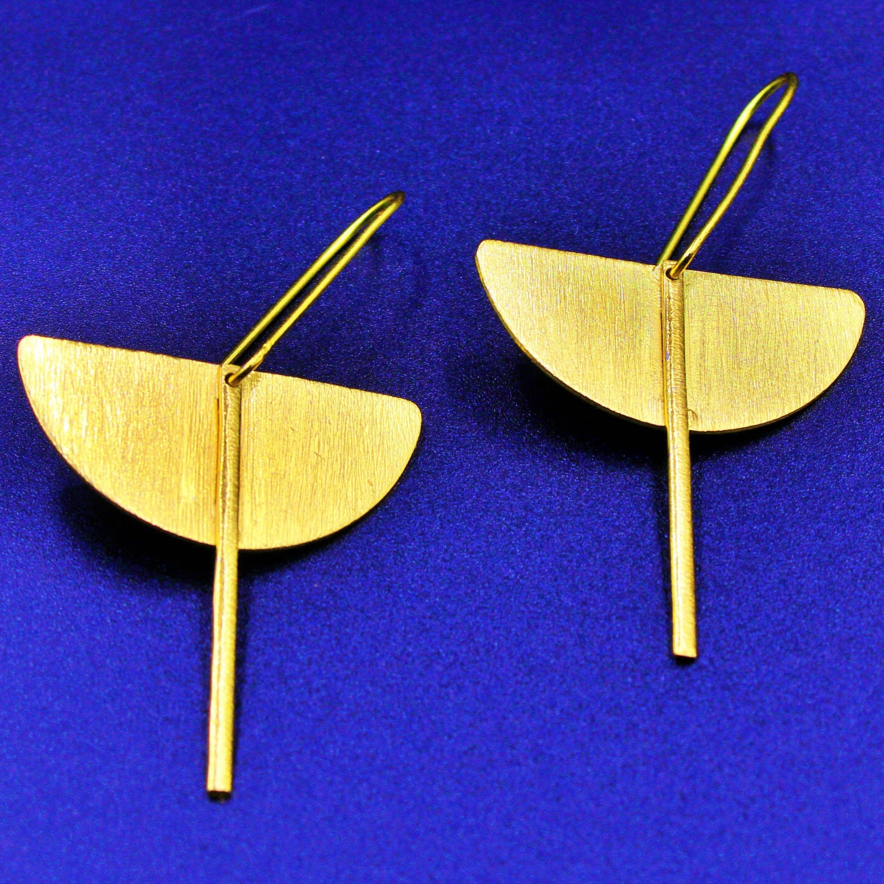 LA MAR - Wholesale Dangle Earrings - MERIDIANA gold-plated earrings3
