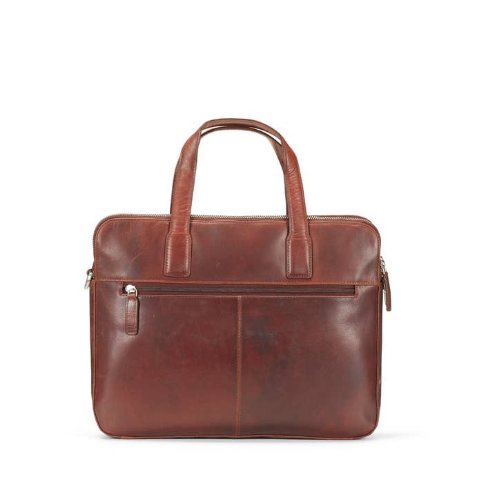 Howard London - Wholesale Laptop Bag - Unisex - Laptop Bag Harrison Brown1