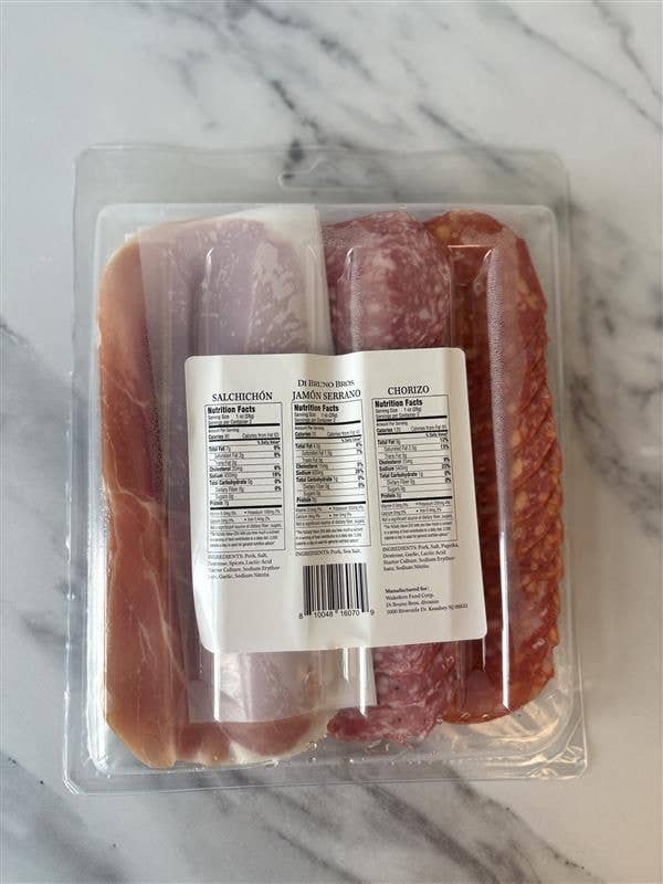 Di Bruno Bros. - Wholesale Salami - Salchichon, Jamon, and Chorizo Tray1