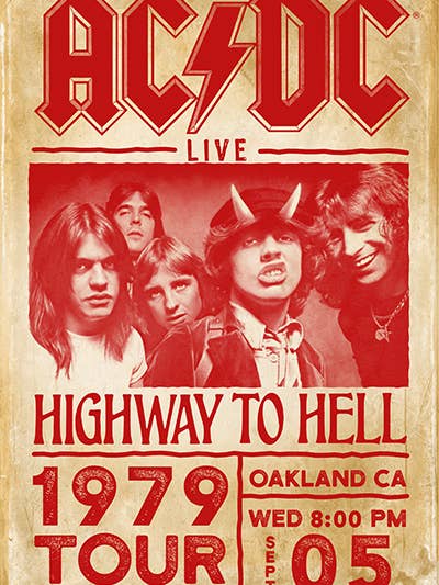 AC/DC Highway to Hell Tour for wholesale by Pyramid America