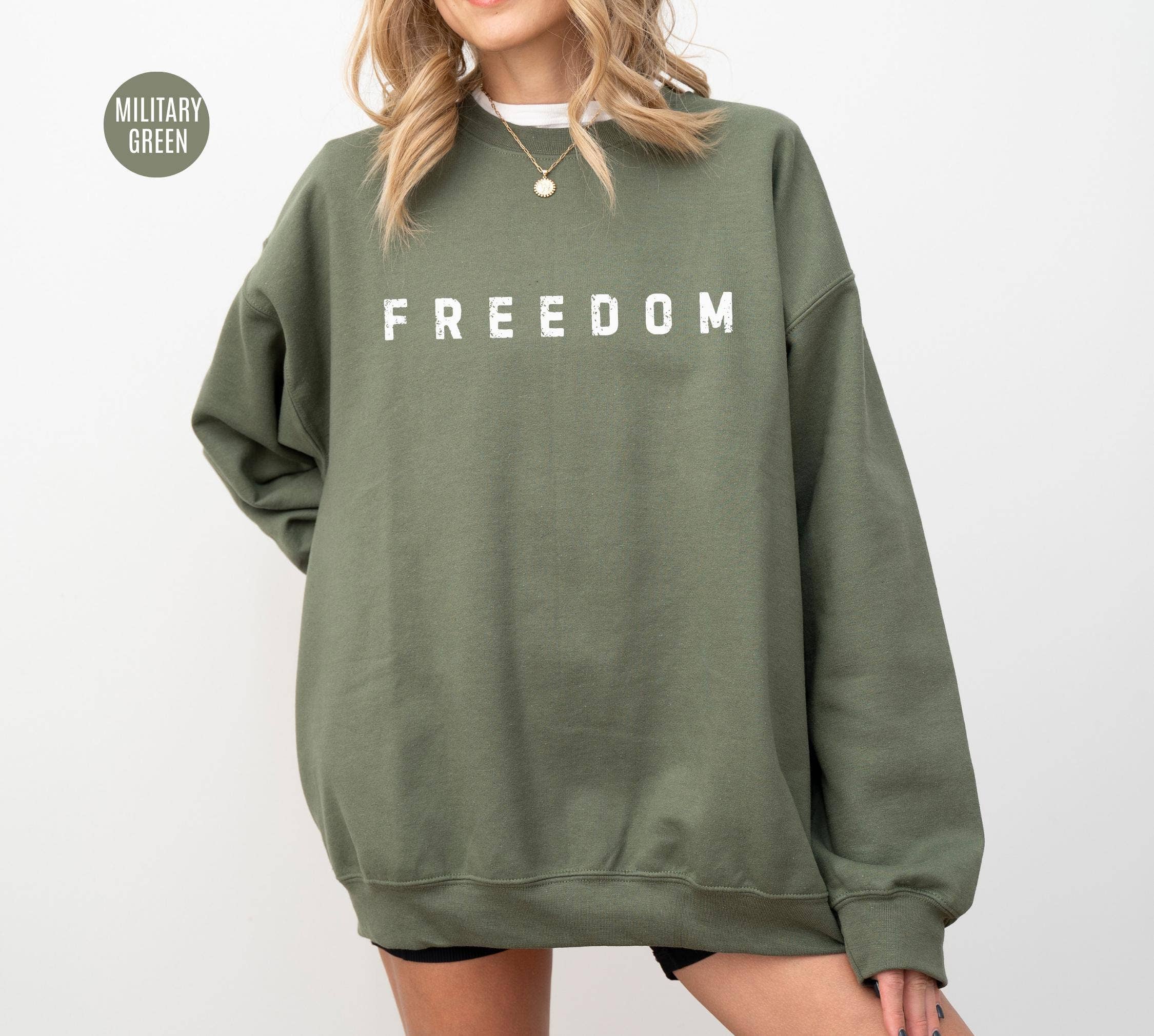 DLT Ecommerce - Wholesale T-Shirt (Graphic) - Women's - Charlie Kirk Freedom Sweatshirt, Charlie Kirk's Shirt3