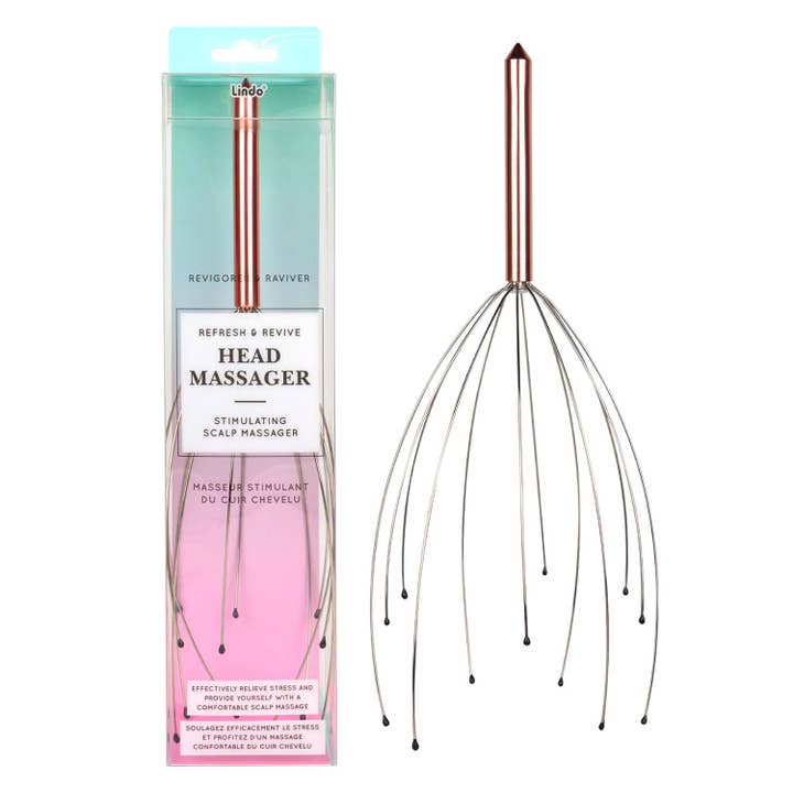 Lindo - Wholesale Head Scratcher/Massager - Lindo Head Massager - Stimulating Scalp Massager