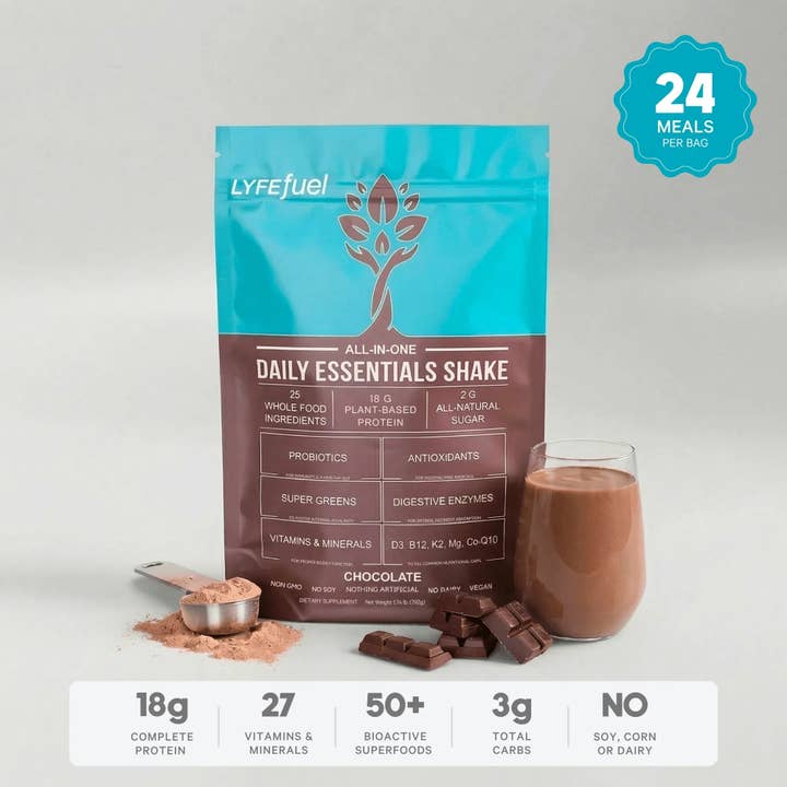 LyfeFuel - Vente Poudres protéinées/superaliments - Shake Essentials4