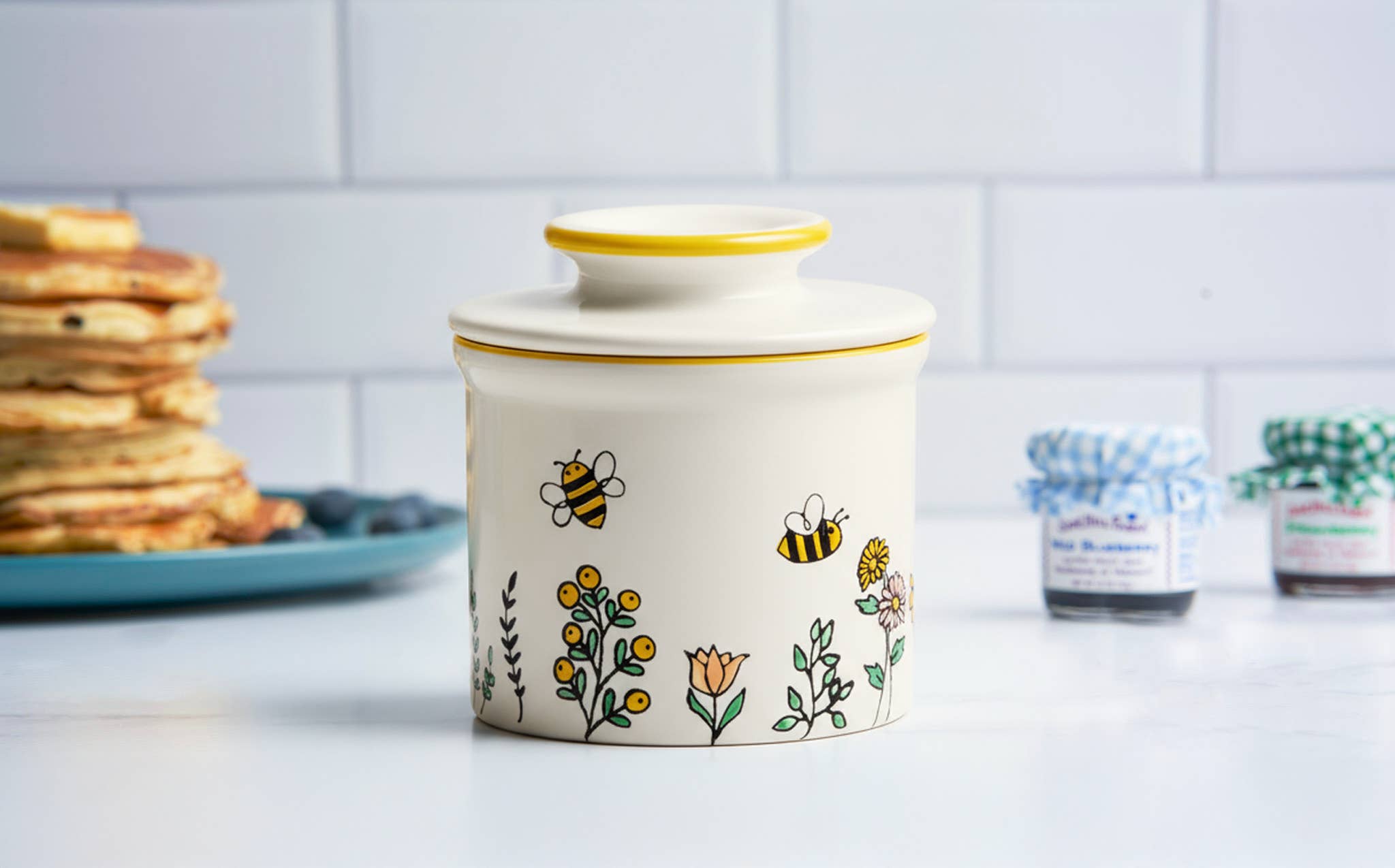 Kook - Wholesale Butter Dish - Kook French Butter Keeper Dish, Ceramic15