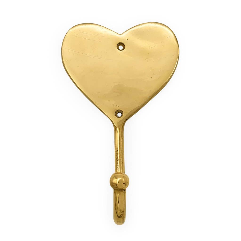 FERN – wholesale Wall hook – Brass Hook Heart3