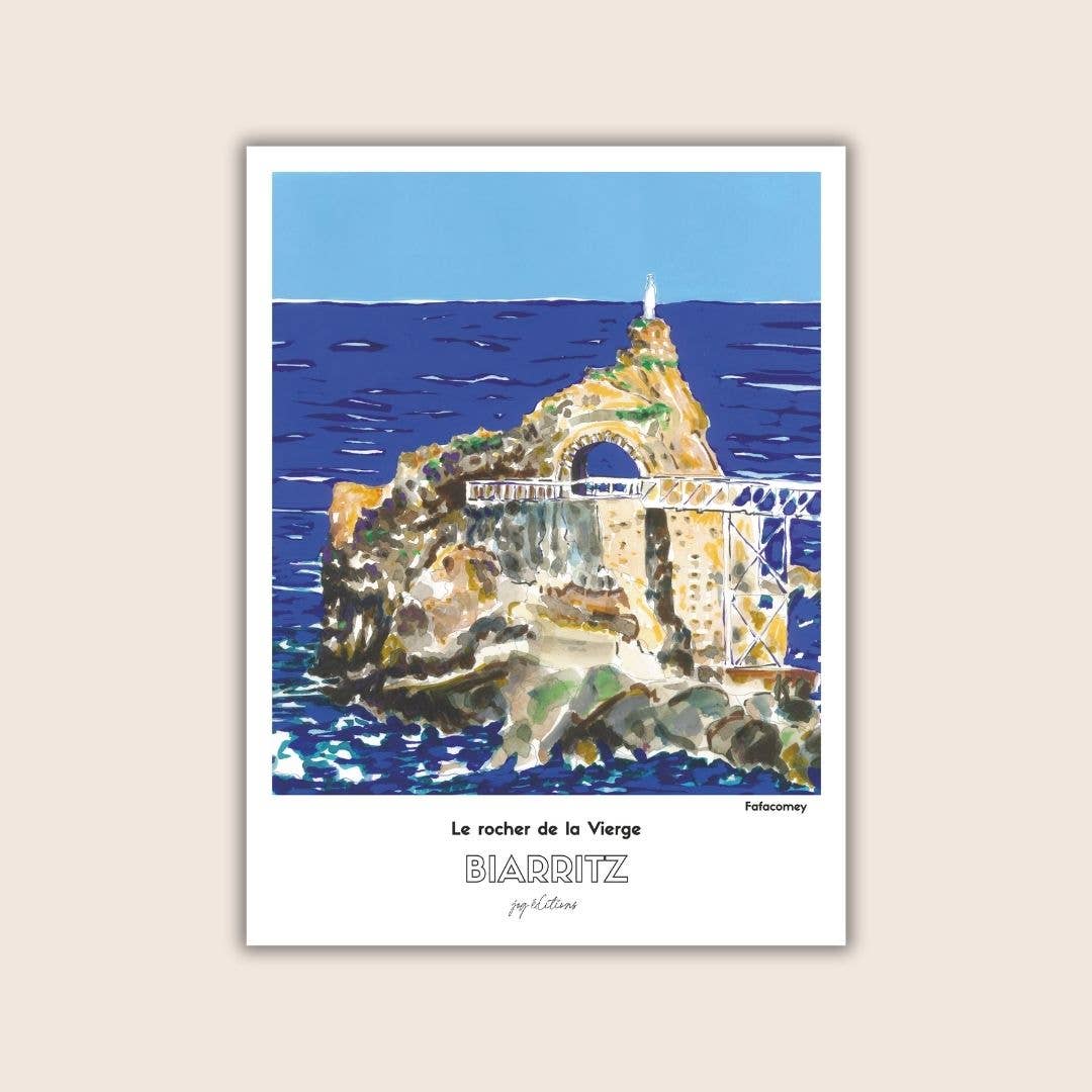 JOG | Maison d’éditions - Vente Affiche d'art - Affiche - Fafacomey - Biarritz0