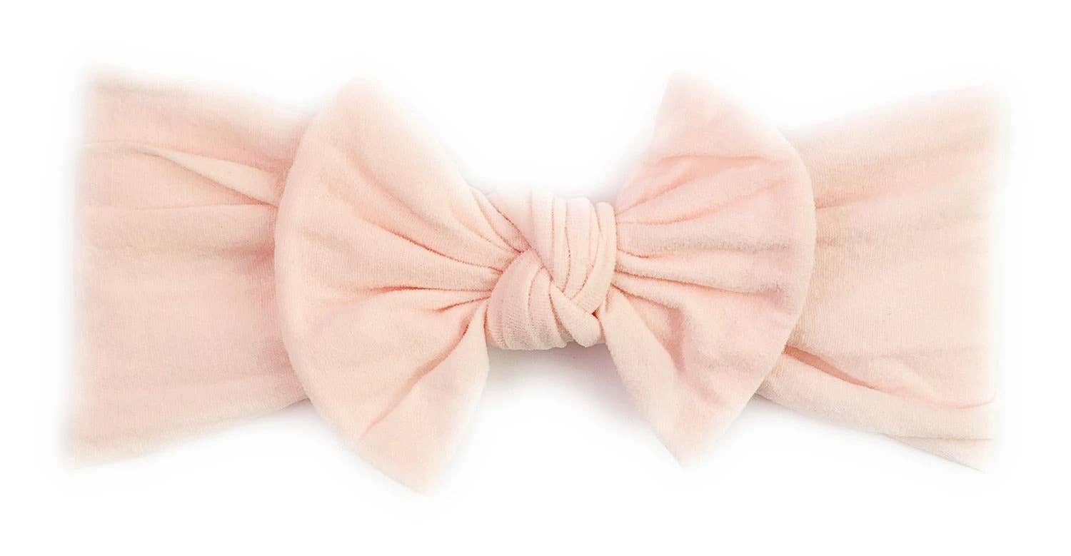 Baby Wisp - Vente Bandeau – bébé - Bandeau en nylon noué au centre pour bébé fille4
