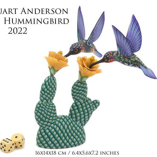 Jon Stuart Anderson Double Hummingbird for wholesale by Jon Stuart Anderson Artworks