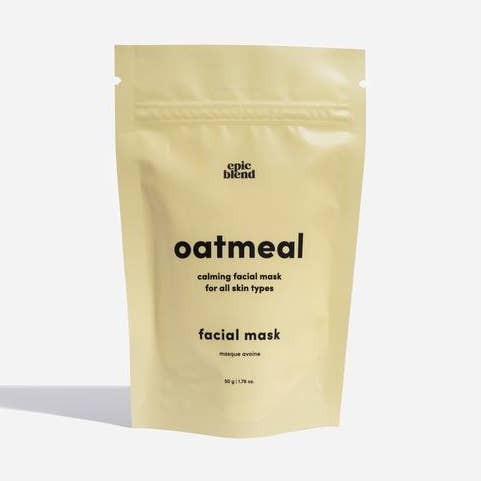 Masque facial à l'avoine végan pour la vente par Epic Blend