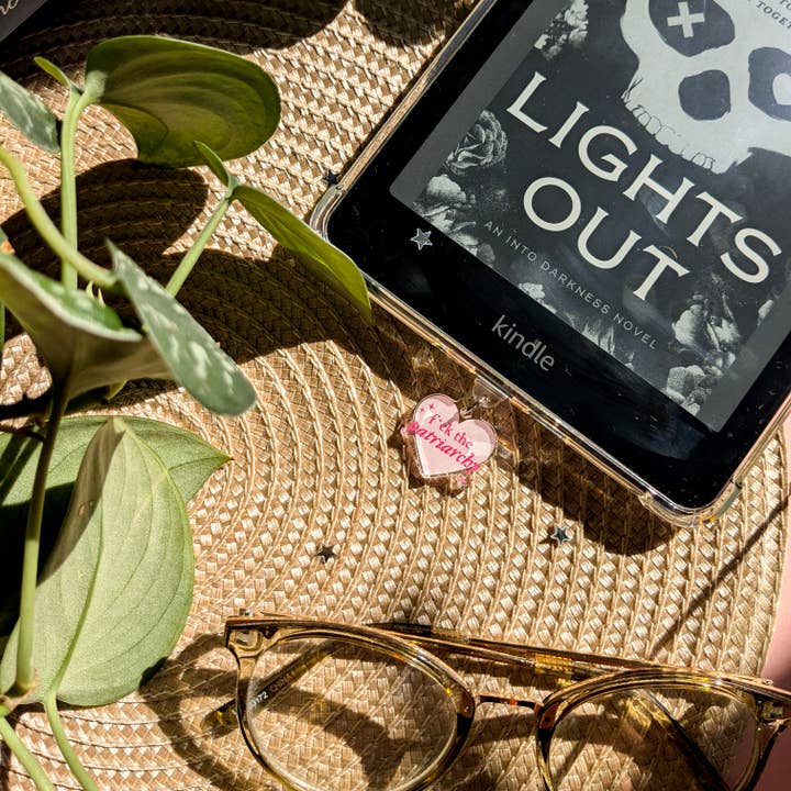 'F*ck The Patriarchy' Kindle Charm for wholesale by Alaina Creates