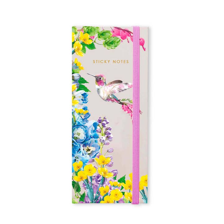 Hummingbird Sticky Notes Memo Folio for wholesale by Lola Design Ltd