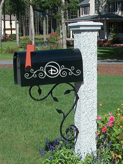 Mailbox Vinyl Decal (Set of 2 decals) MB18 for wholesale by Yellowstone Decals / Shirts and Giggles