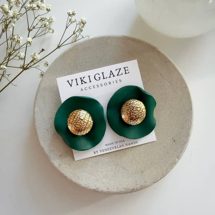 Viki Glaze Accessories - Wholesale Dangle Earrings - Statement Earrings / Chloe Earrings1