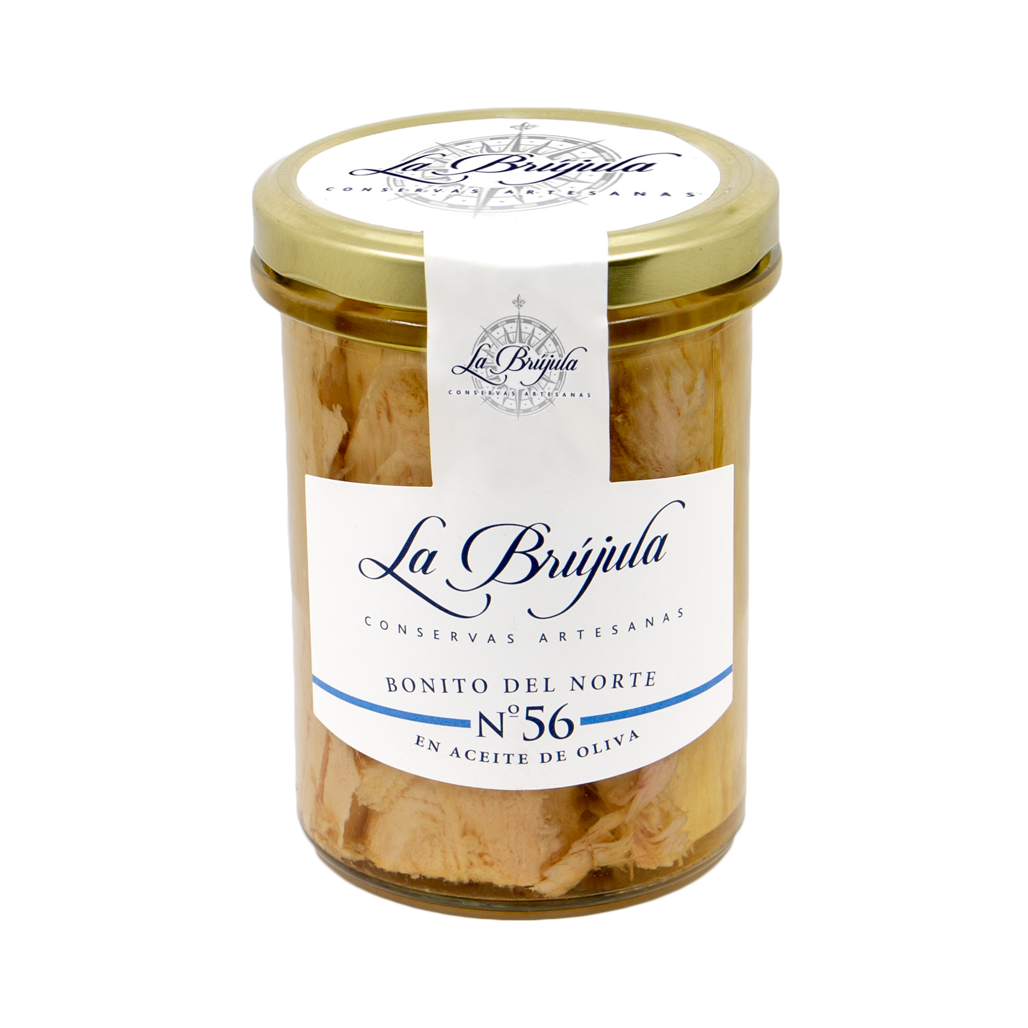 Conservas La Brújula - Wholesale Tinned Fish - White Tuna In Olive Oil F-RO400 MSC. LB560