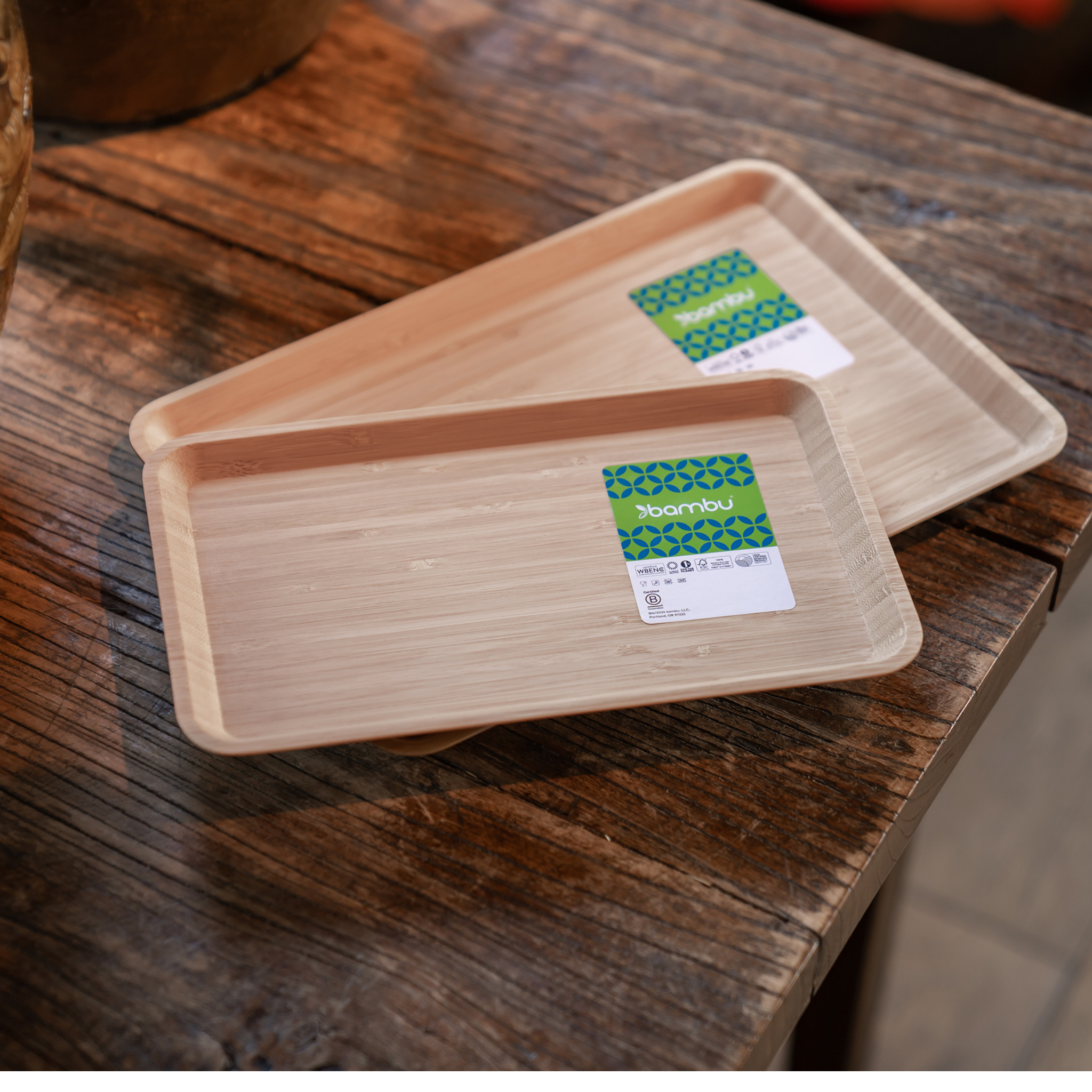 bambu® - Wholesale Serving Tray - Bamboo Appetizer & Serving Tray3
