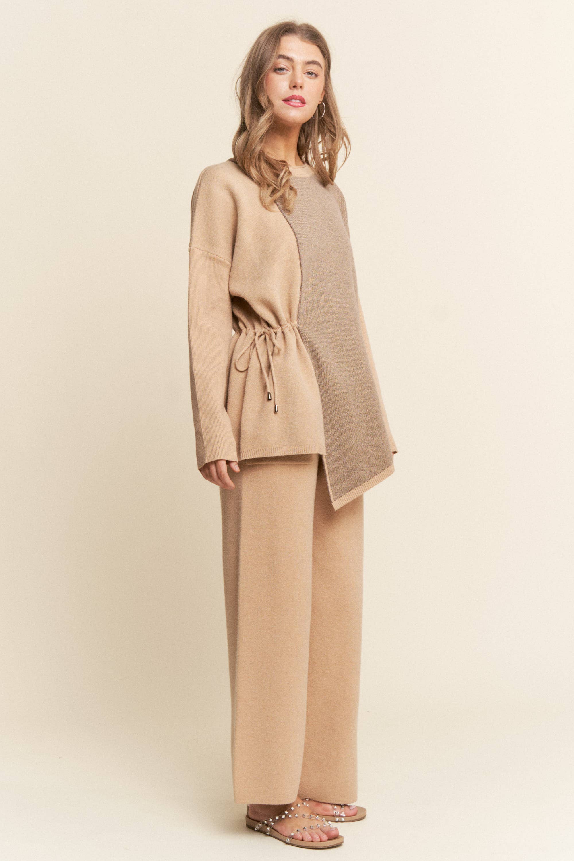 J.NNA - Wholesale Top & Pant Set (NOT Loungewear) - Women's - Soft Knit 2PC Set Long Sleeve Top & Bottoms S-L/1X-3X17