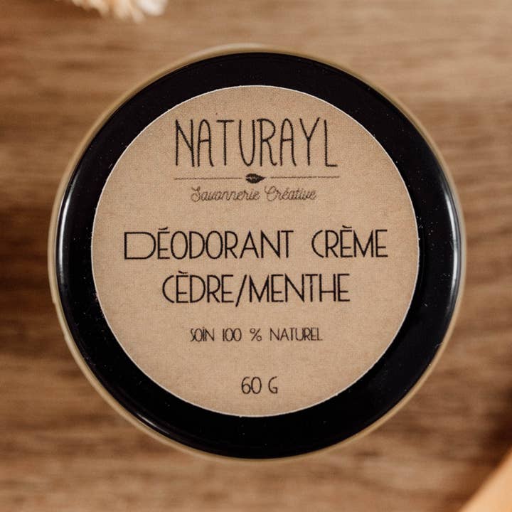Cedar/ Mint Deodorant for wholesale by Naturayl