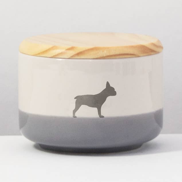 Treat jar 8 Frenchie for wholesale by ALMA & GUSTL