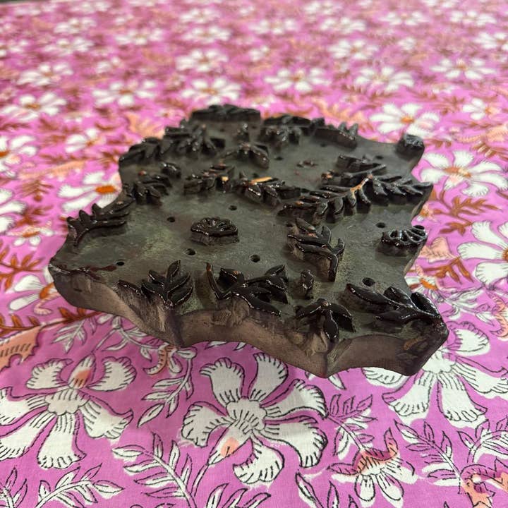 Annahmol - Wholesale Quilt - Kids & Baby - Wood Block Print Reversible Cotton Baby Blanket42