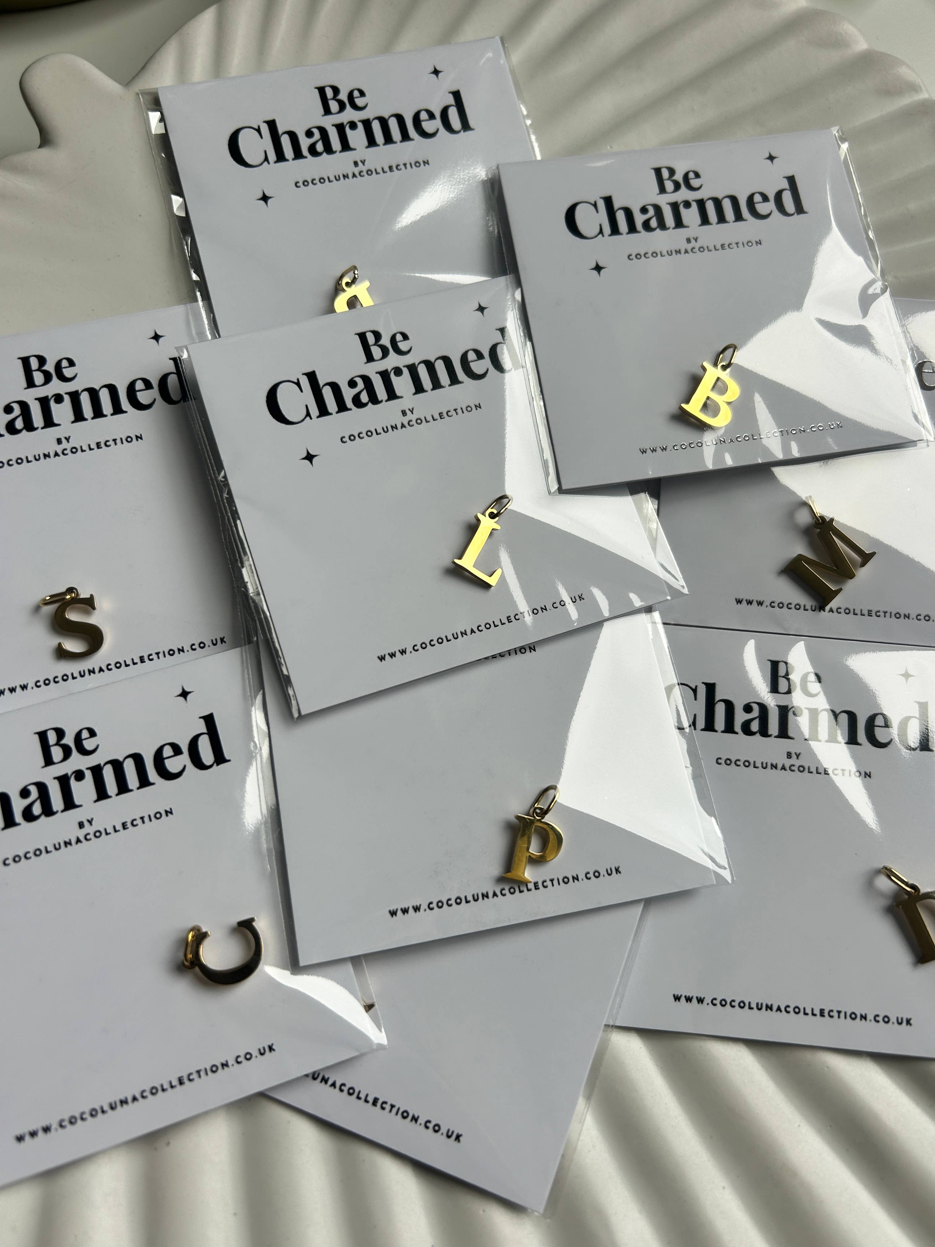 Coco Luna Collection – wholesale Individual charm/pendant – Letter Charms E | Charms2