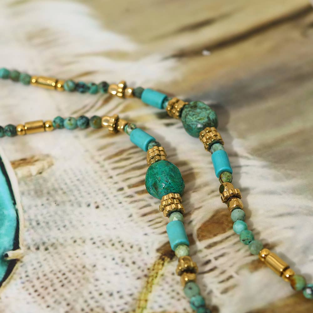 Fabula - Wholesale Beaded Bracelet - Turquoise Bracelet for Women Bohemian Beaded Bracelet2