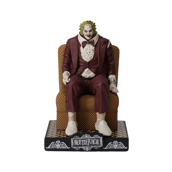 Royal Bobbles - Wholesale Decorative Figurine - Royal Bobbles Beetlejuice Shrunken Head Bobblehead