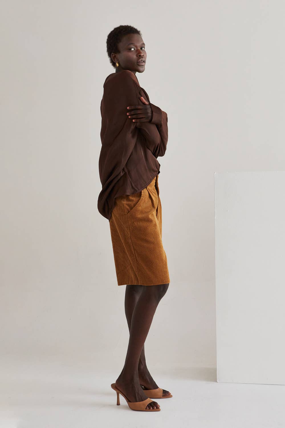 CAMEL CP7643 - Myrtle Corduroy Bermuda Shorts for wholesale on Faire5