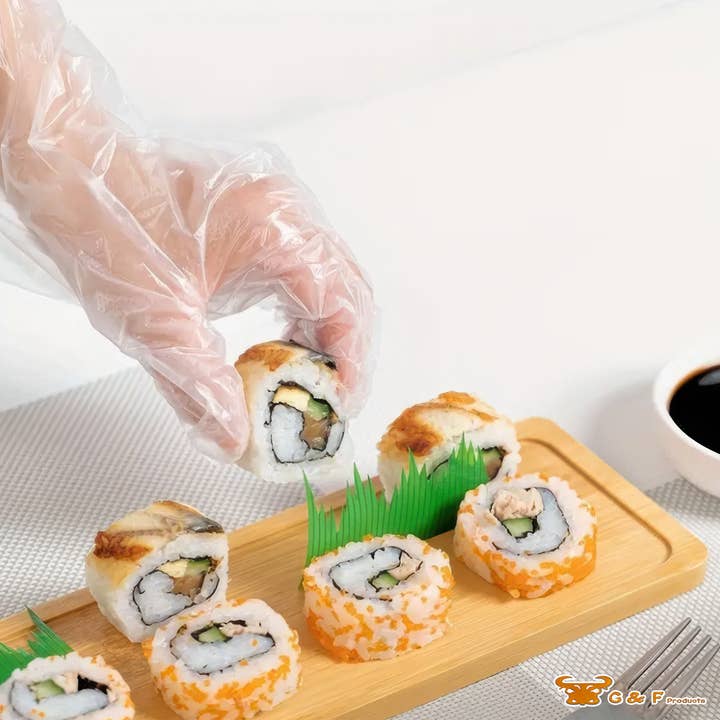 G & F Products - Wholesale Food Storage Wrap/Bag - Plastic Food service Gloves, 1000 pc6