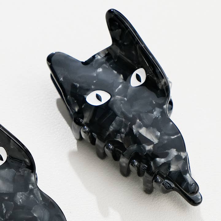 Tittut Svart Katt | Halloween Kloklämma för wholesale av Adorro