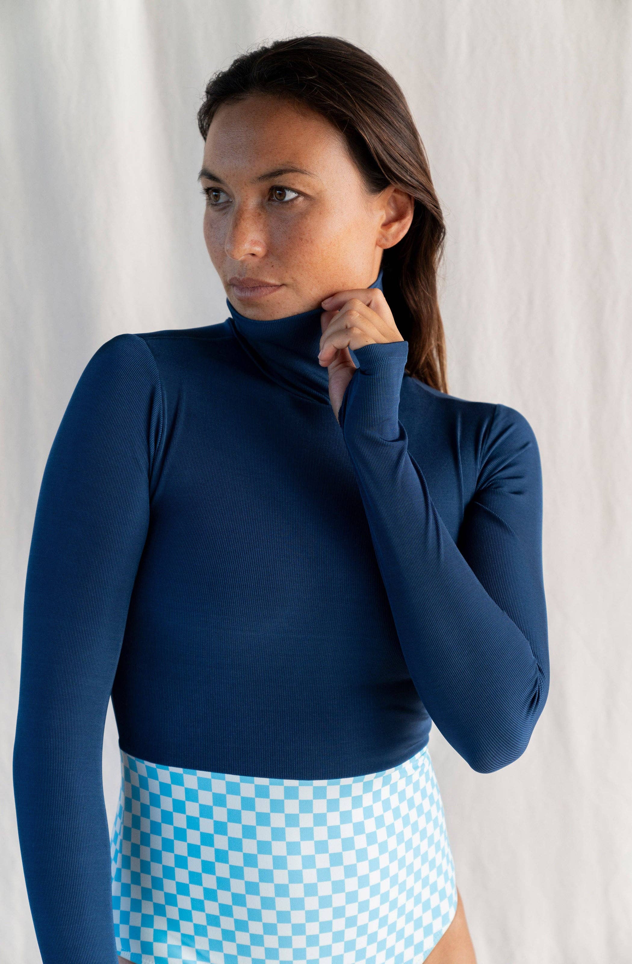 Sumatra Surf Suit River Blue/Joker Print for wholesale on Faire6