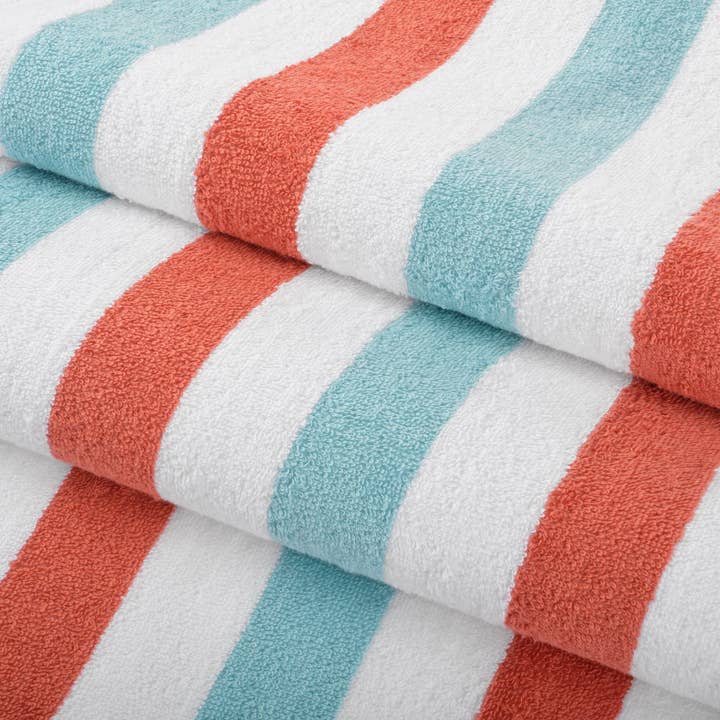 Arkwright Home - Wholesale Beach Towel - Cabo Cabana Striped Beach Towels 35