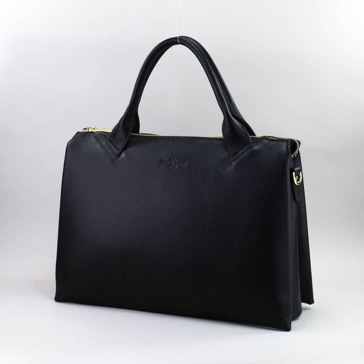 583057 svart - handväska i läder för wholesale av Frederic T.