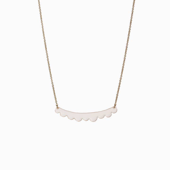 MULBERRY necklace (off-white) for wholesale by Titlee