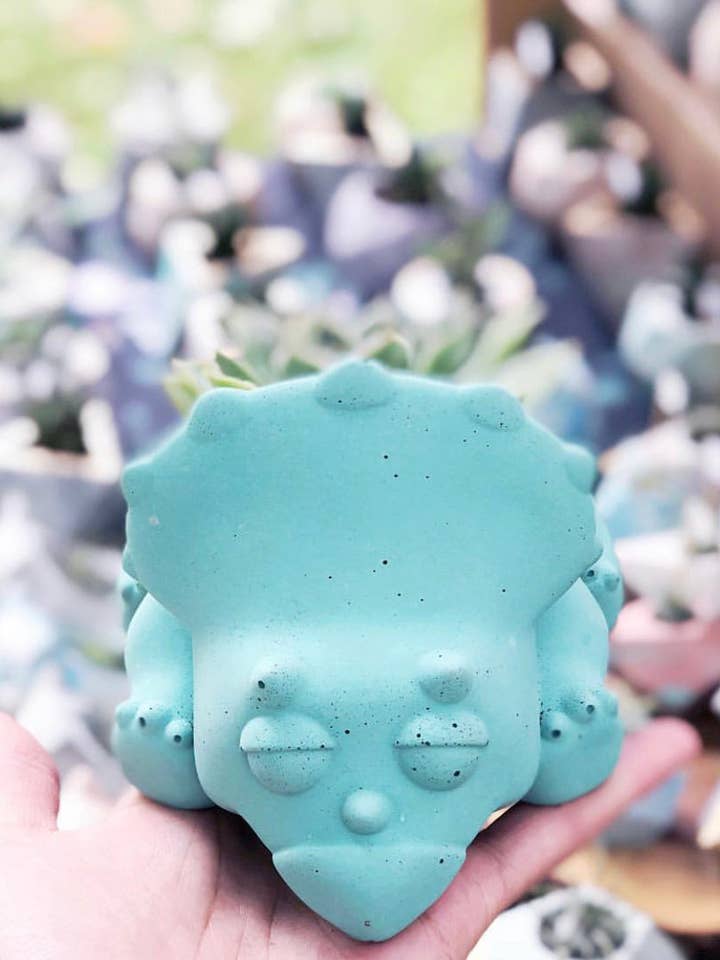 Dino Planter for wholesale by Homebody Collective