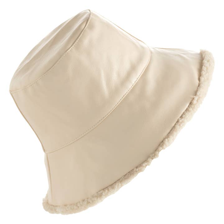 MARTA BUCKET HAT, BROWN for wholesale by Shiraleah